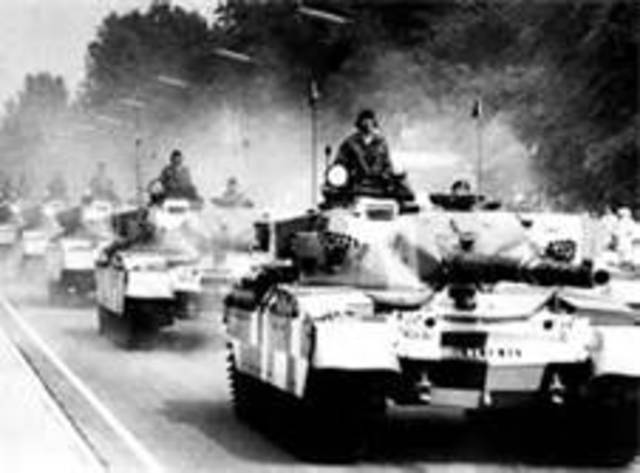 British forces stop the German advance at El Alamein