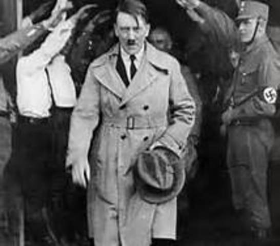 Adolf Hitler becomes Chancellor of Germany