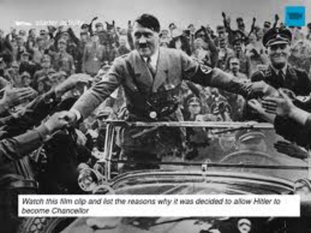 Hitler becomes Chancellor
