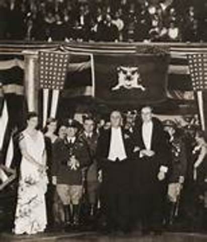 President Roosevelt Inaugurated