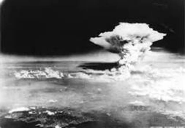 The First Atomic Bomb is Dropped on Hiroshima