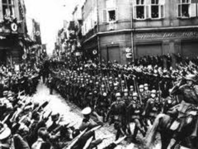 Germany invades Austria