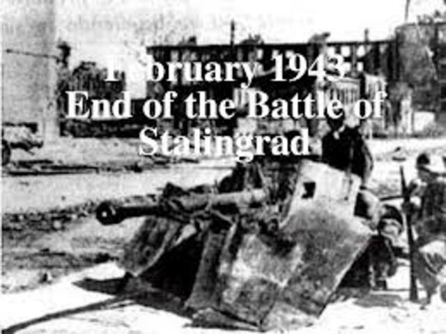 the Battle of Stalingrad
