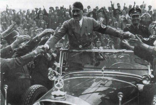 Hitler Welcomed Into Austria