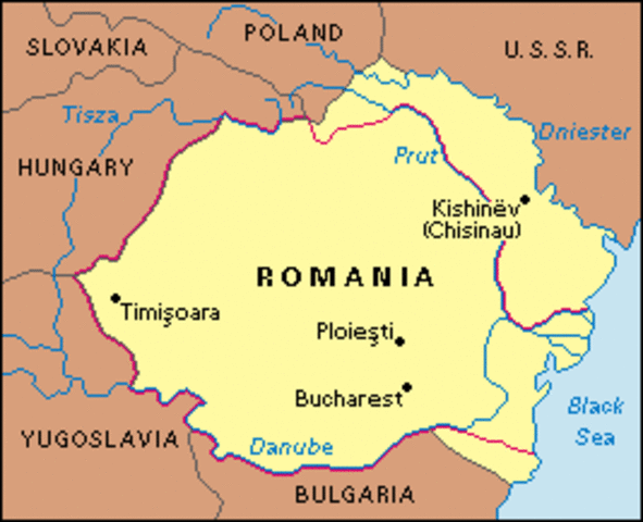 Nazis invade Romania