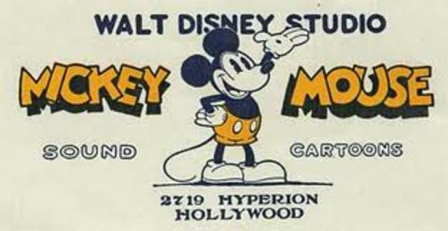 Mickey Mouse is introduced