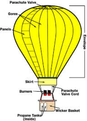 hot air ballons took flight