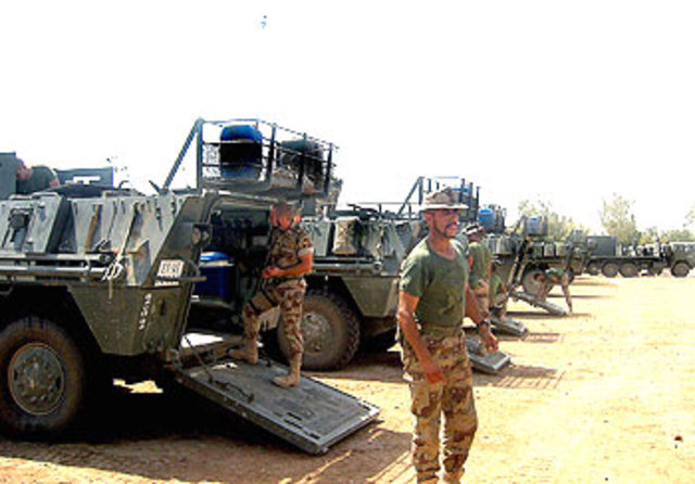 “La logística militar”