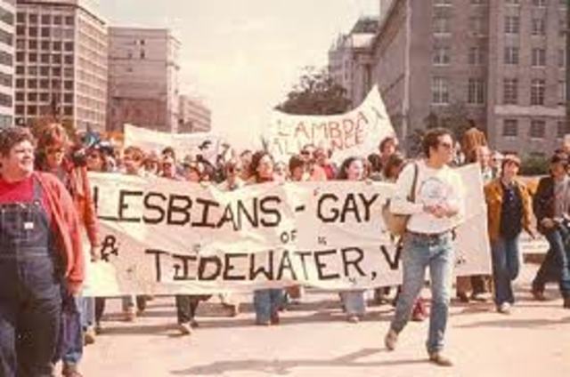 March On Washington for Gay Rights