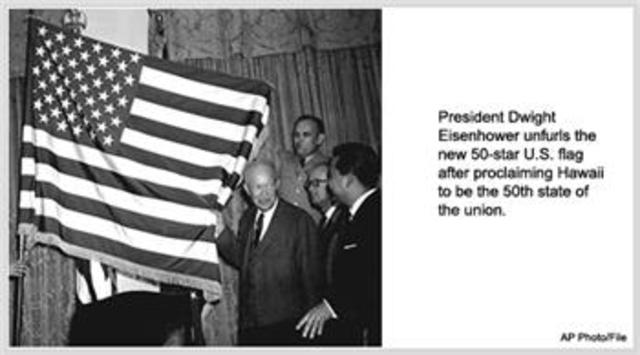 Hawaii becomes U.S territory