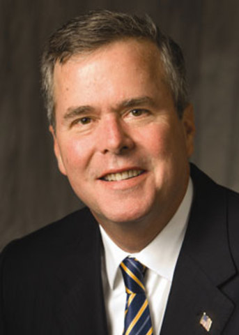 jeb Bush becomes first governor to be re-elected.