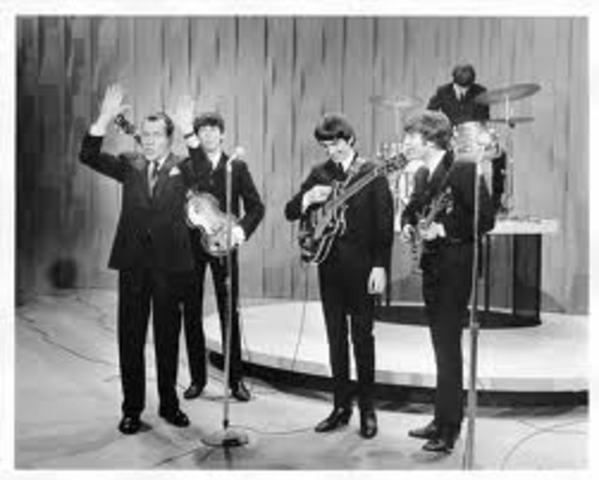 The Beatles Appear for the first time on the Ed Sullivan Show