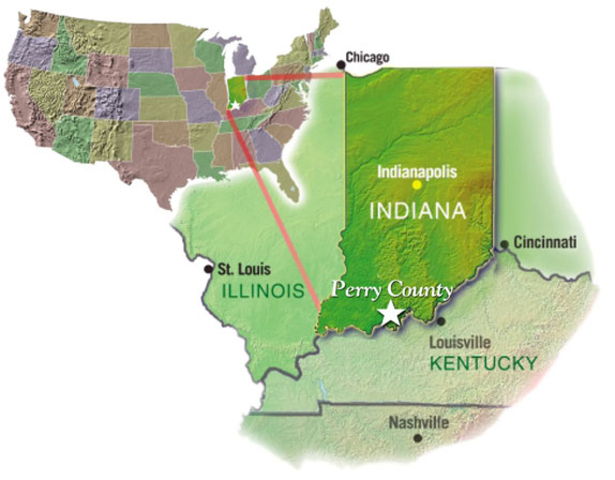 Abrahams Family Move To Perry County, Indiana