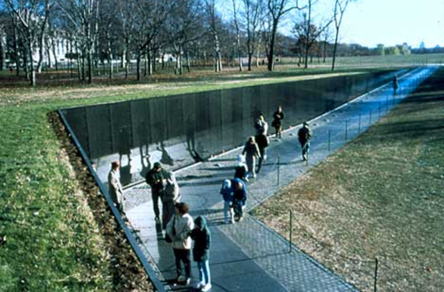 Vietnam Memorial Opens