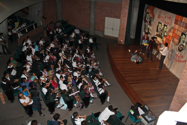 Funcion EL HEREDERO, en la Institución Educativa Técnica de Occidente (Tulua - Valle del Cauca)