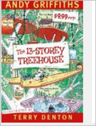 the 13 story  treehouse/ andy griffiths