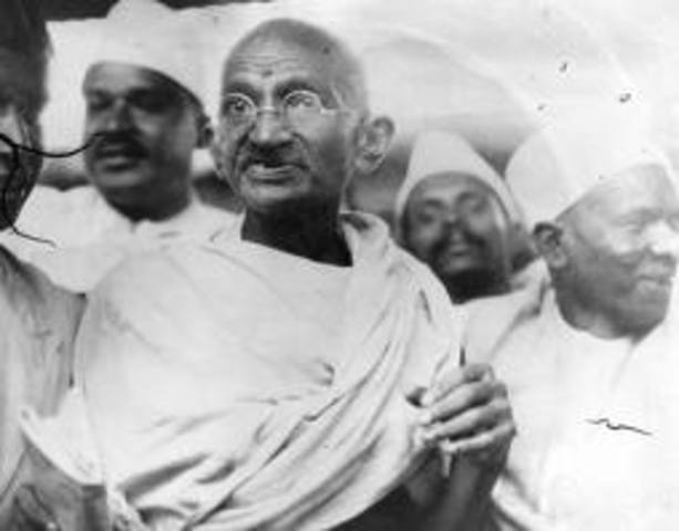 A Hindu extremist who thought Gandhi too protective of Muslims shot and killed him