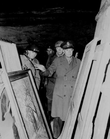 Allies discover stolen Nazi art and wealth hidden in German salt mines