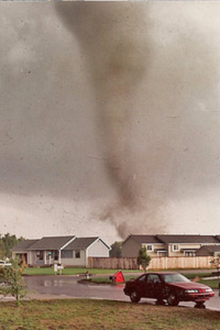 Lived through a tornado