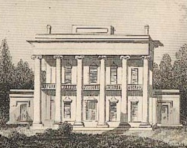 Building of the Hermitage Plantation between 1819-1821