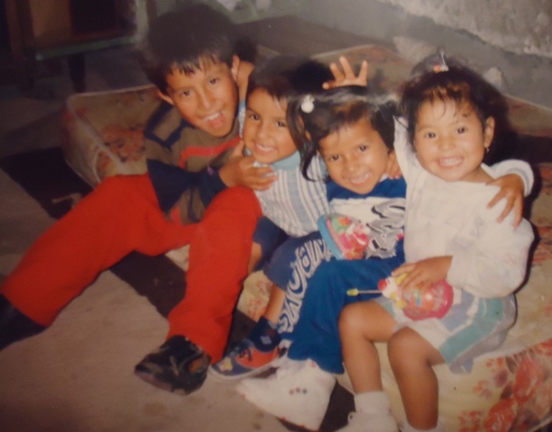 jugando con mis primos