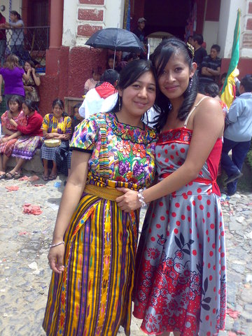 disfrutando con una de mis amigas