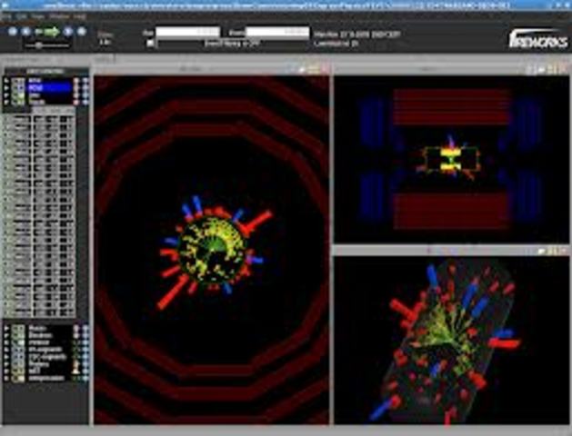 detectores primeras colisiones a 450 GeV