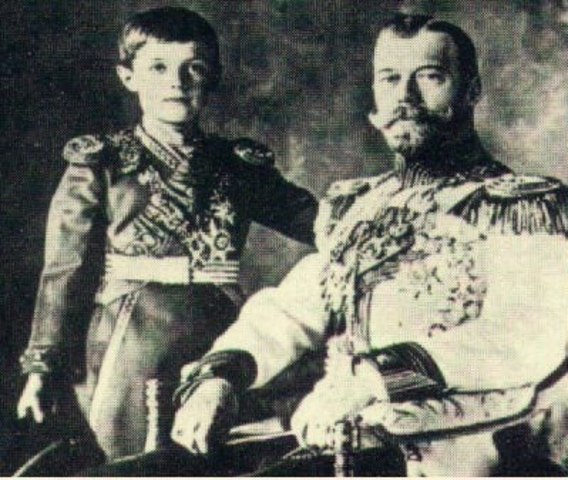 Birth of son, Alexei