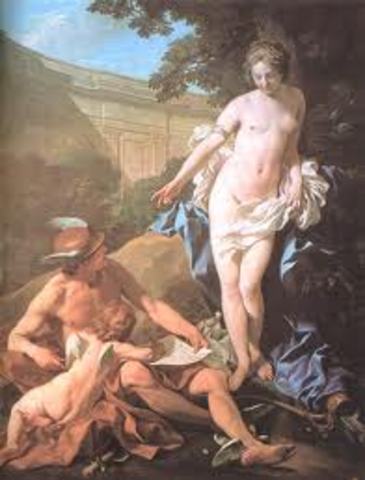 Poesía rococó o posbarroca