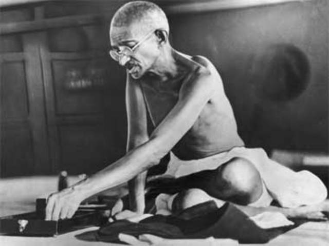 Gandhi comes back