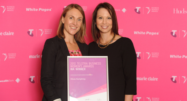 Win Telstra Business Women's award national, Sydney