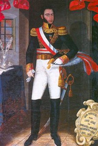 Promulgación de la Constitución Liberal de 1834