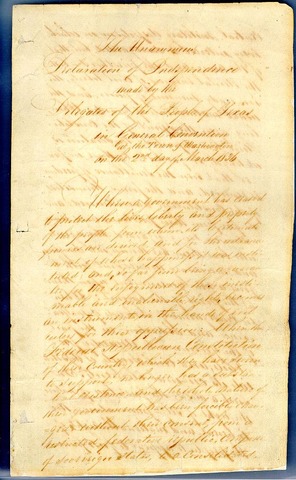 Texas Declaration of Independence