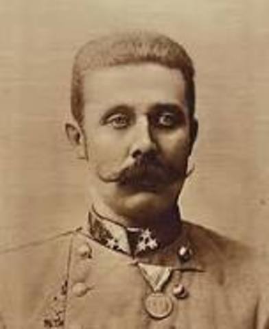 Archduke Ferdinand Assasinated