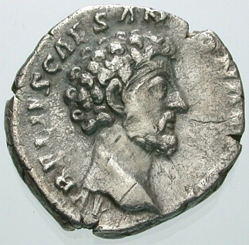 176 was a very sucessful year for Marcus Aurelius. He was so wealthy he gave eight pieces of gold to every citizen.