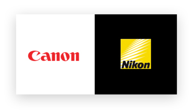 Las marcas líderes: Nikon y Canon