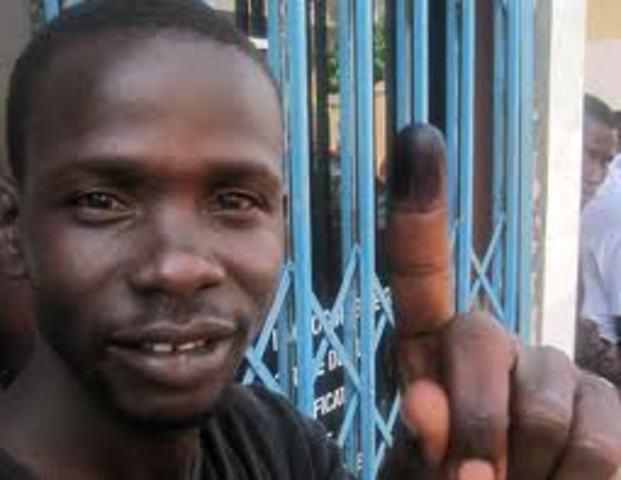 First Democratic Election.