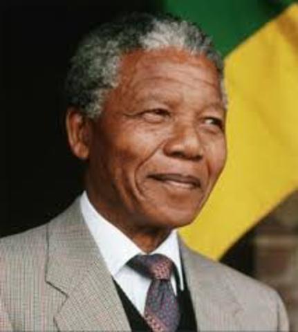 Nelson Mandela became President