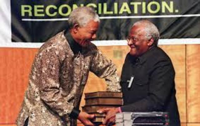 Presentation of the Truth and Reconciliation Commission report to President Mandela