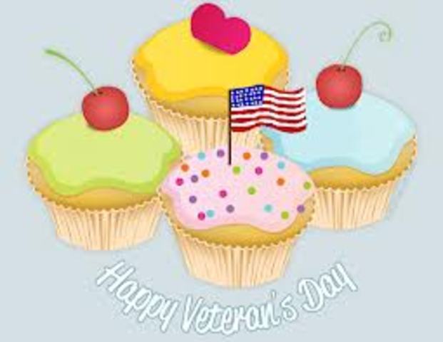 Veterans Day & My B~Day!!!