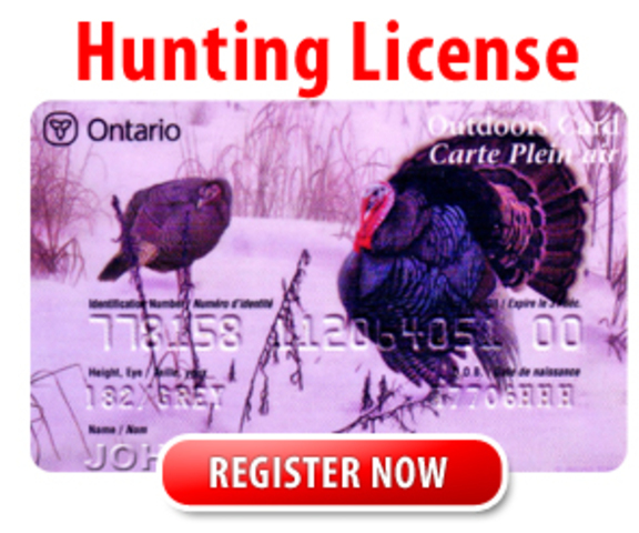 obtained hunting licence