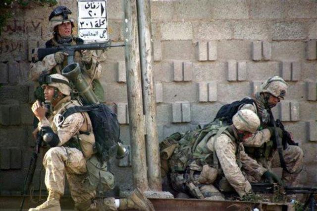 4 US contractor killed in Fallujah. Marines launch successful, but lost 95 troops in the process.