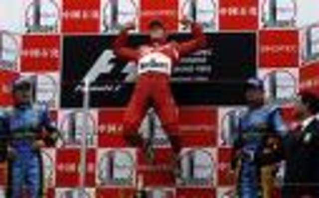 Gana su tercer titulo como mejor piloto en  Formula 1 en Japon