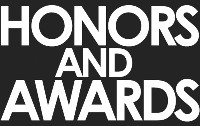 Recieved Honors Award