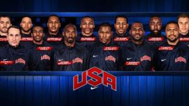 Team USA gets gold in 2012 Olympics