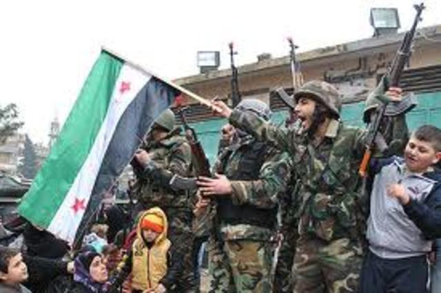 Syrian soliders shot for not shooting protesters