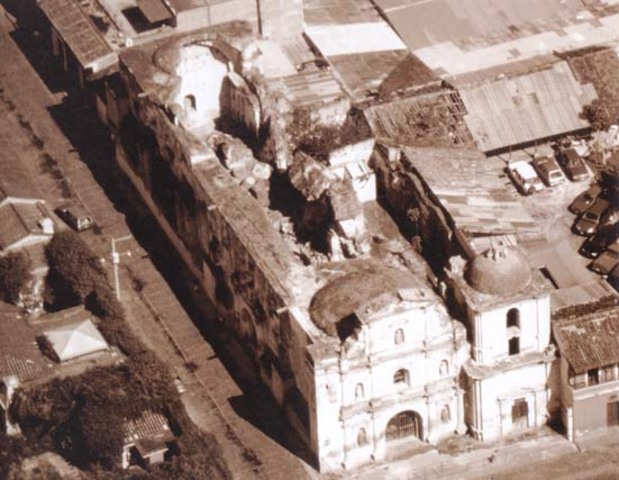 Inicio del primer periodo de la arquitectura Hispano Guatemalteca