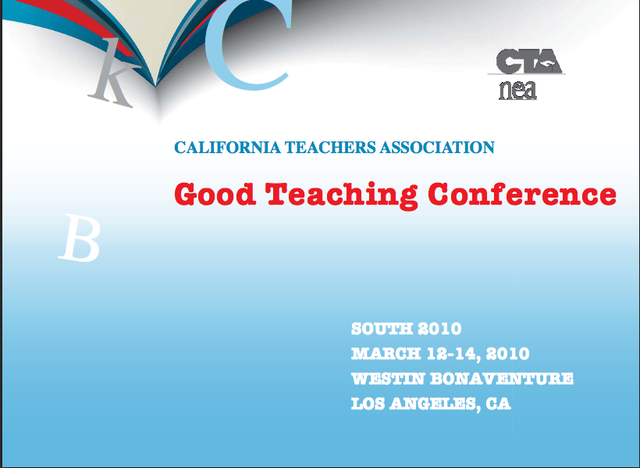 CTA Good Teaching Conference