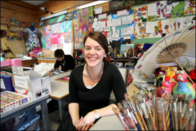 Start Teaching Art At Highschool