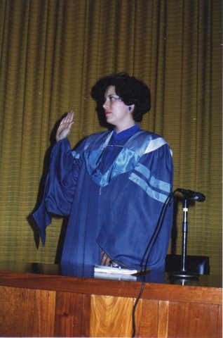 Graduación de Licenciada en Psicología Clínica